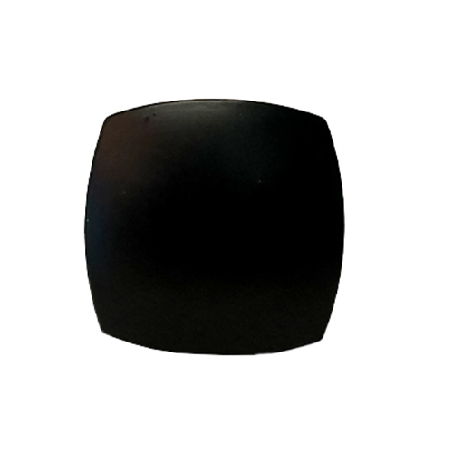 Matte Black Square - Round Knob